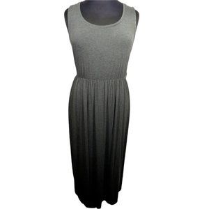 Women's XXL, Amazon Essentials Gray Sleeveless Maxi Dress